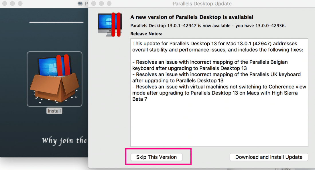 install windows 7 using parallels 7 for mac