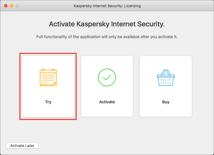 kaspersky for mac free trial version no credit card required